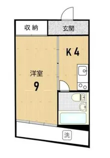 恩田ビル【4階】の間取り