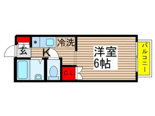 ヴァンヴェール新志津【2階】の間取り