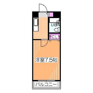 ハイツホーシャ【4階】の間取り