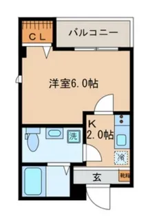 東京都大田区西糀谷1【マンション】の間取り