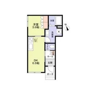 LA STELLA【1階】の間取り