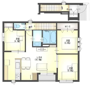 FAMILLE KIWA【2階】の間取り