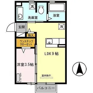 カメリアガーデン【2階】の間取り