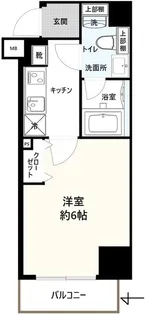 スパシエソリデ武蔵小杉【4階】の間取り
