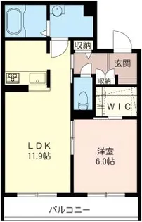 ルーモセイワ【3階】の間取り