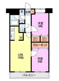 フィール白山公園【10階】の間取り