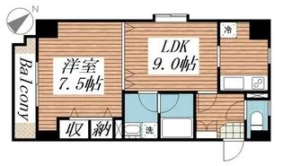 サンアーバン目黒(サンアーバンメグロ)【7階】の間取り