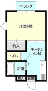 CASA茶屋町【1階】の間取り