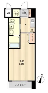 アントラ立町【5階】の間取り