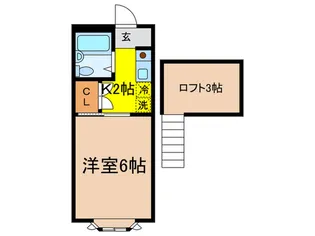 ハウスボヌ-ルの間取り