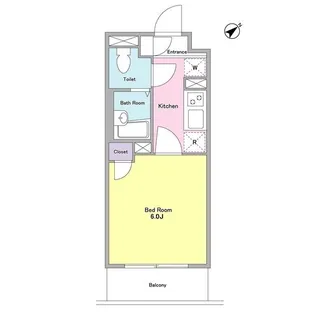 NTPRレジデンス大井町【1階】の間取り