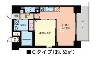 コーチェ芝公園【7階】の間取り