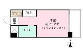 ドミール中野【2階】の間取り