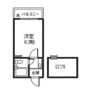メモリアス土山I【2階】の間取り
