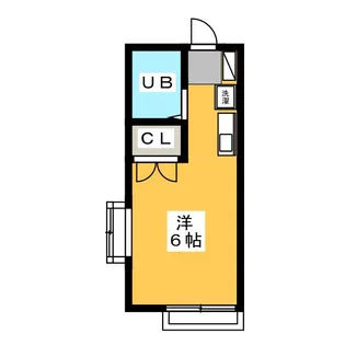 グランドール西八王子【2階】の間取り