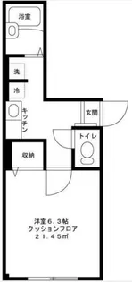 レジデンスTMK【1階】の間取り