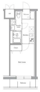 エルプレイス文京大塚【3階】の間取り
