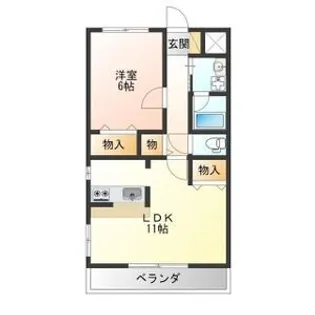 ベルタ カーサ【1階】の間取り