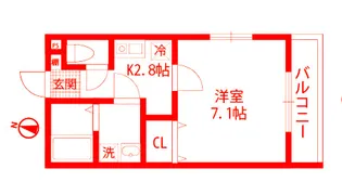 エストレーヤ横浜杉田【2階】の間取り