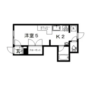 FACE1・3【1階】の間取り