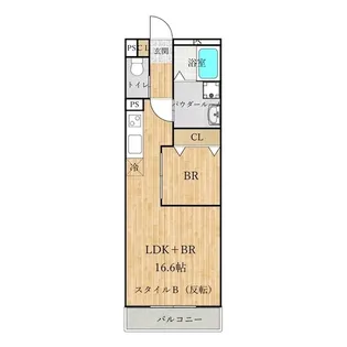 シャウエン本庄【1階】の間取り