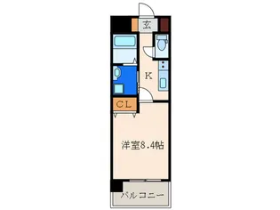 ブルースクエアー響IV【10階】の間取り