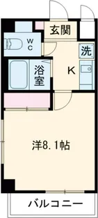 Rosa Candore【6階】の間取り