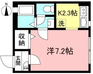 メゾン・アン【1階】の間取り