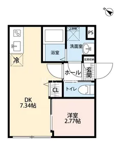 BIBLIO NIHONBASHI【1階】の間取り