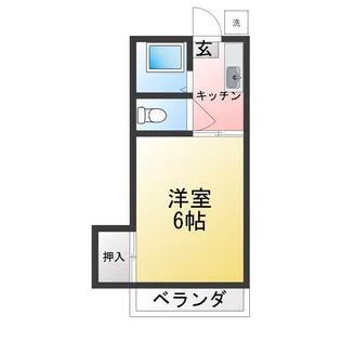 アトリエ5 B棟【1階】の間取り