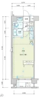 ヴェルト浅草橋【7階】の間取り