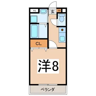 ケイズガーデン【4階】の間取り