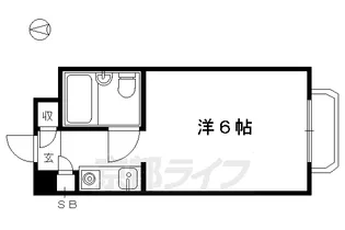 プレステージ北山【3階】の間取り
