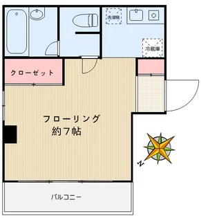 高橋ビル新館【2階】の間取り
