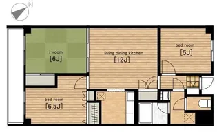 ヴェルデ久我山【7階】の間取り
