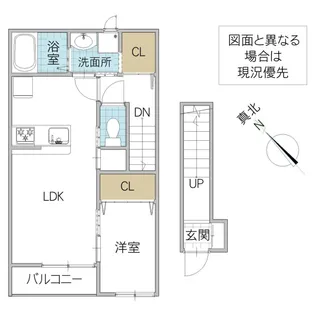レーガベーネ田彦 III【2階】の間取り