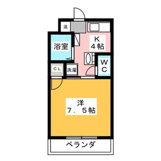 マンションひよこ【3階】の間取り