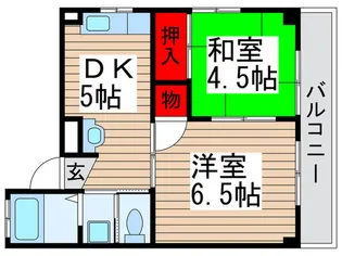 メゾン梅沢【3階】の間取り