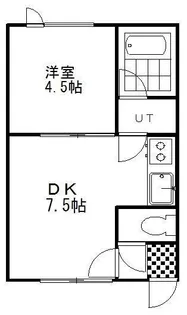 メゾンドF2【2階】の間取り