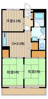大泉グリーンハイツ【2階】の間取り