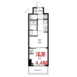 アーバンパーク東六郷II【4階】の間取り