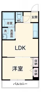 Lyk村上【3階】の間取り