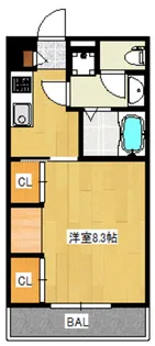 セレーノ【2階】の間取り