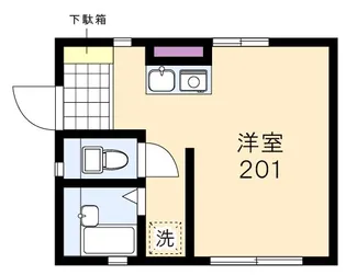RS田端【2階】の間取り