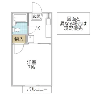 グリーンハイツ【2階】の間取り