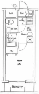 プレミアムキューブ東十条アリア【3階】の間取り