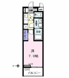 ブルーローズ【3階】の間取り