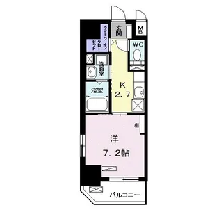 グレースヒルズ金山【1階】の間取り