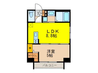 Eye´s銀天町【3階】の間取り