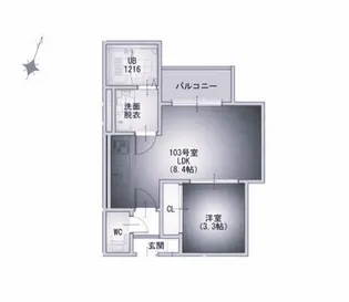 REGALEST守山III【2階】の間取り